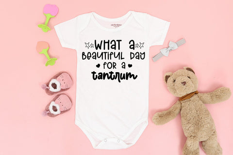 What a Beautiful Day I Baby SVG I Newborn SVG I Toddler SVG SVG Happy Printables Club 