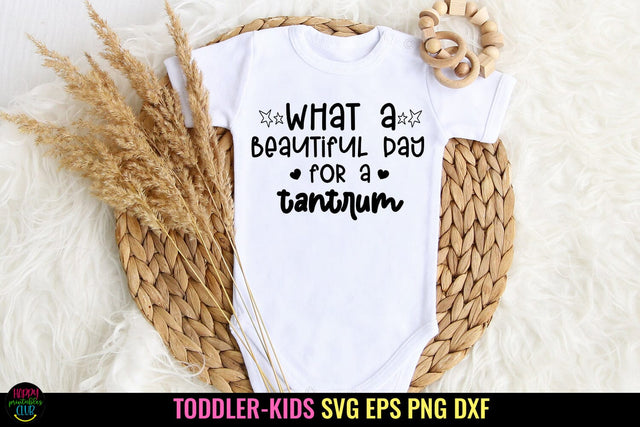 What a Beautiful Day I Baby SVG I Newborn SVG I Toddler SVG SVG Happy Printables Club 