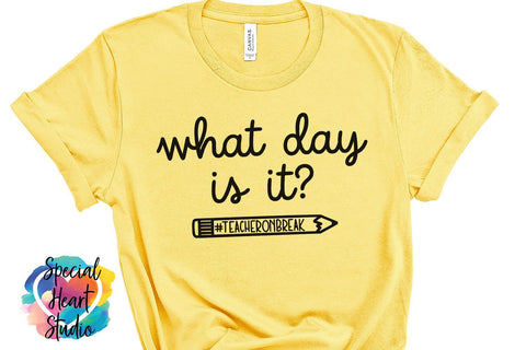 What day is it? SVG Special Heart Studio 