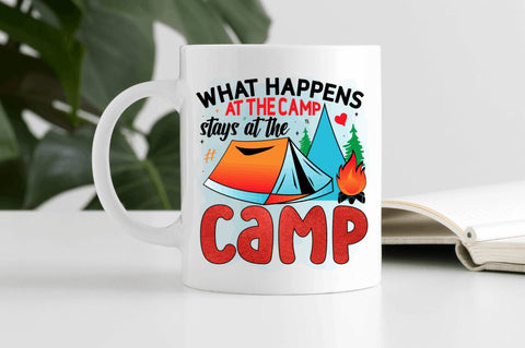 What happens at the camp stays at the camp Sublimation PNG Sublimation Regulrcrative 