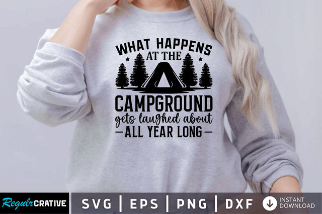 What happens at the campground gets SVG SVG Regulrcrative 