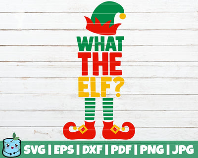 What The Elf SVG MintyMarshmallows 