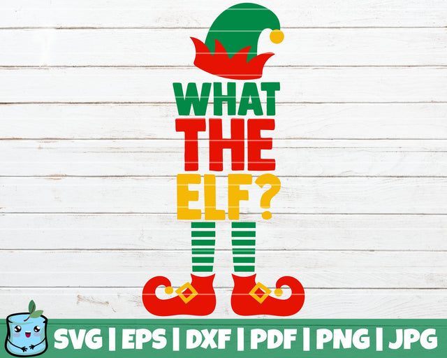 What The Elf SVG MintyMarshmallows 