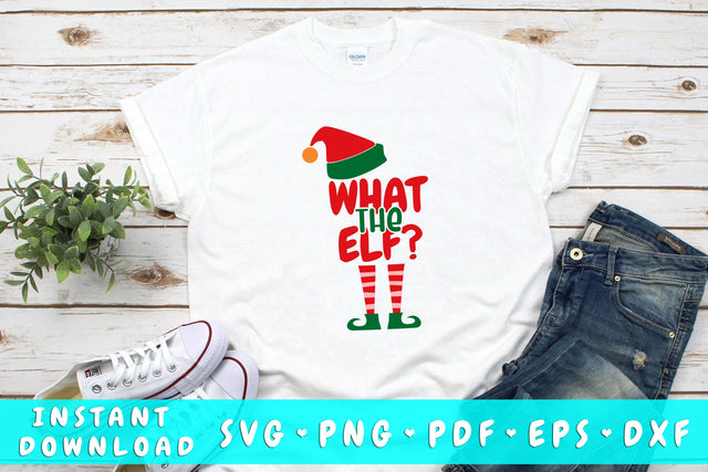 What The Elf SVG SVG HappyDesignStudio 