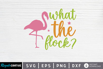 What the flock SVG SVG Regulrcrative 