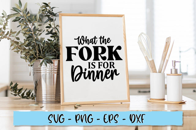 What the fork is for dinner SVG SVG Shetara Begum 