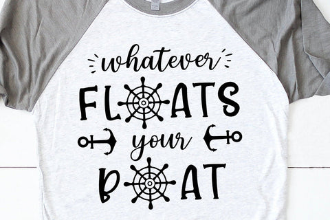 Whatever floats your boat Svg | Cruise tshirts Svg | Cruise Svg | Vacation Svg | Summer Svg | Family cruise svg | Silhouette - 2X SVG files SVG 1uniqueminute 