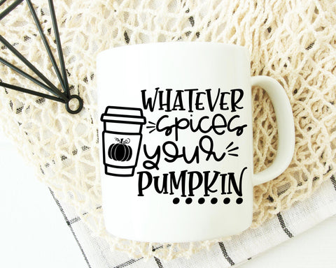 Whatever Spices Your Pumpkin Fall SVG SVG She Shed Craft Store 
