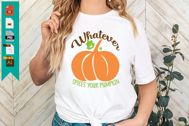 Whatever Spices Your Pumpkin SVG Craftlabsvg24 