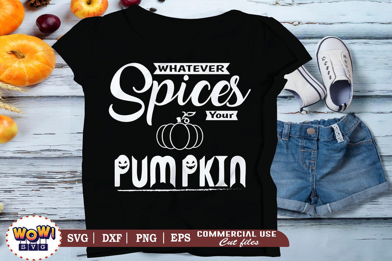 Whatever spices your pumpkin svg, halloween svg, trick or treat svg, 31st october svg, halloween cricut files, halloween shirt svg, halloween svg files, halloween horror svg, funny halloween svg SVG Wowsvgstudio 