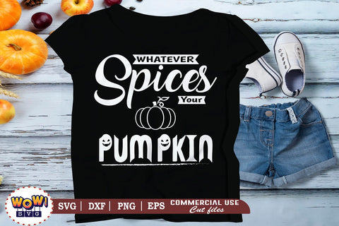 Whatever spices your pumpkin svg, halloween svg, trick or treat svg, 31st october svg, halloween cricut files, halloween shirt svg, halloween svg files, halloween horror svg, funny halloween svg SVG Wowsvgstudio 