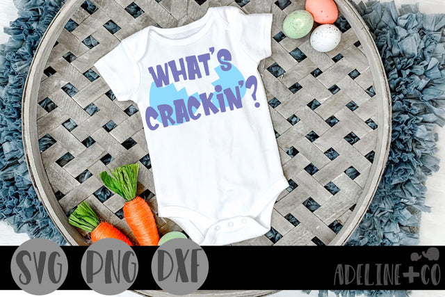 What's crackin', SVG, Easter SVG Adeline&co 