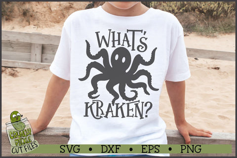 What's Kraken Pirate SVG File SVG Crunchy Pickle 