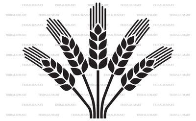 Wheat ear SVG TribaliumArtSF 