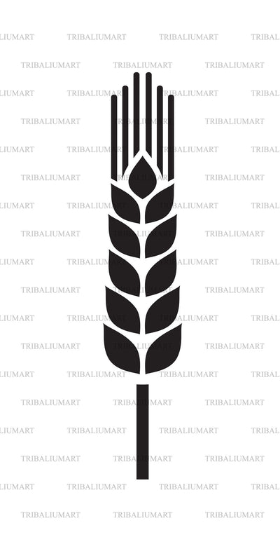 Wheat ear SVG TribaliumArtSF 