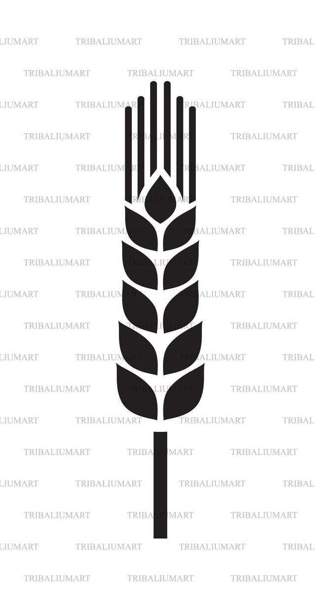 Wheat ear SVG TribaliumArtSF 