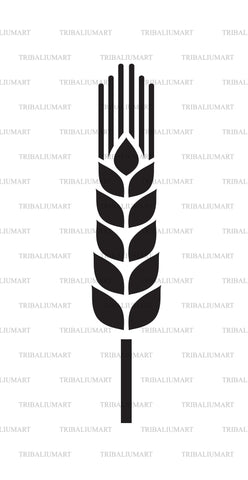 Wheat ear SVG TribaliumArtSF 