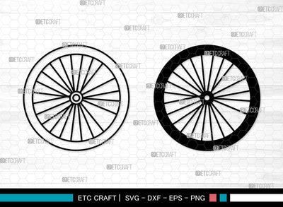 Wheel SVG, Car Wheel Svg, Truck Wheel Svg, Wheel Rim Svg, Wagon Wheel Svg, Wheel SVG ETC Craft 