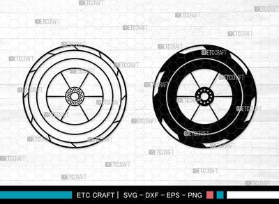 Wheel SVG, Car Wheel Svg, Truck Wheel Svg, Wheel Rim Svg, Wagon Wheel Svg, Wheel SVG ETC Craft 