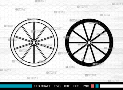 Wheel SVG, Car Wheel Svg, Truck Wheel Svg, Wheel Rim Svg, Wagon Wheel Svg, Wheel SVG ETC Craft 