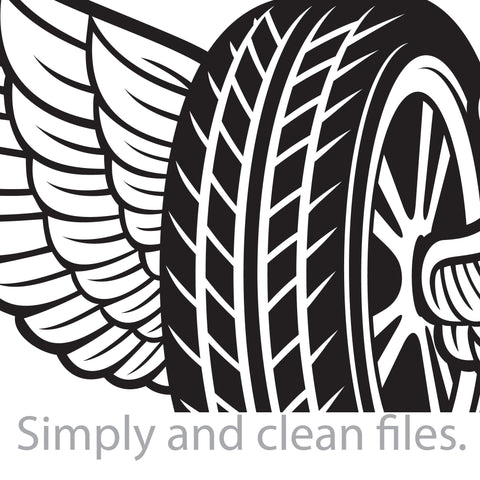 Wheel With Wings SVG TribaliumArtSF 