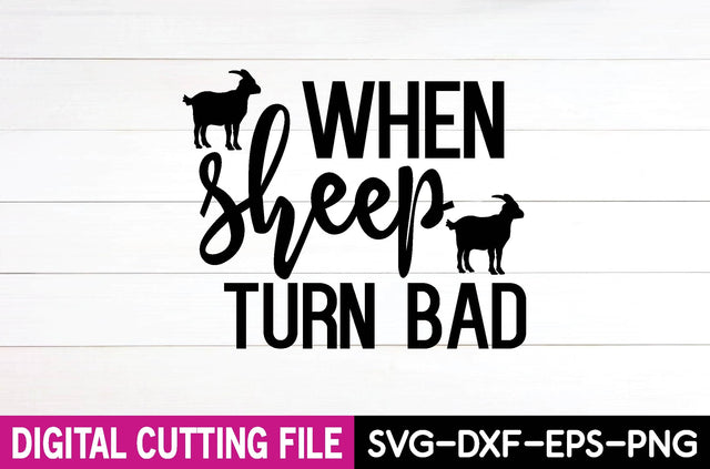 when sheep turn bad SVG farhad farhad 