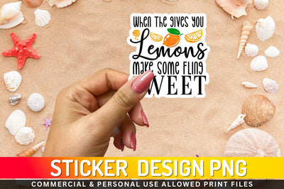 When the gives you lemons Sublimation PNG Sublimation Regulrcrative 