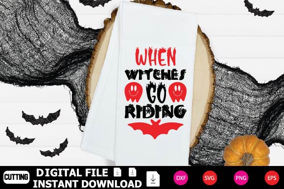 When Witches Go Riding SVG Shahin alam 
