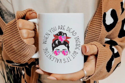 When You Are Dead Inside But It's Valentine Sublimation Jagonath Roy 