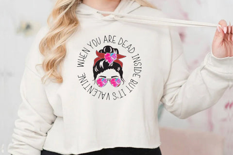 When You Are Dead Inside But It's Valentine Sublimation Jagonath Roy 