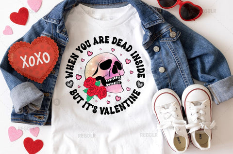 When you are dead inside Sublimation PNG Sublimation Regulrcrative 