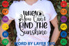 When You Can't Find The Sunshine SVG Design - So Fontsy
