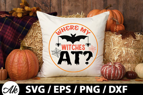 Where my witches at svg SVG akazaddesign 