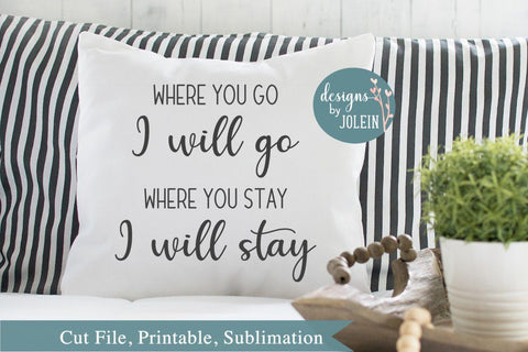 Where You Go SVG Designs by Jolein 