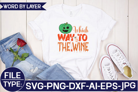 Which Way To The Wine SVG Cut File SVG Studio Innate 