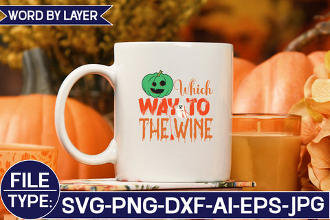 Which Way To The Wine SVG Cut File SVG Studio Innate 