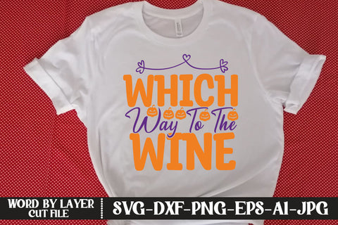 Which Way To The Wine SVG DESIGN SVG MStudio 