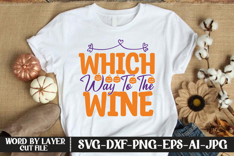 Which Way To The Wine SVG DESIGN SVG MStudio 