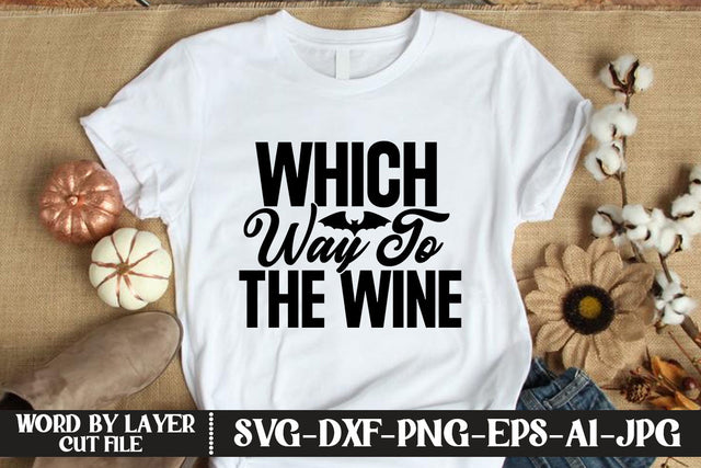 Which Way To The Wine SVG DESIGN SVG MStudio 
