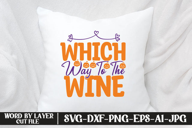 Which Way To The Wine SVG DESIGN SVG MStudio 
