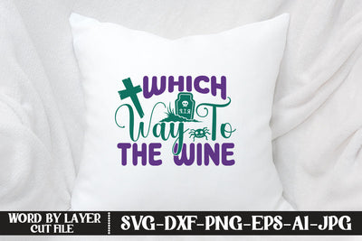 Which Way To The Wine SVG DESIGN SVG MStudio 