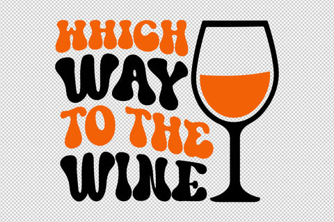 which way to the wine SVG designartist 