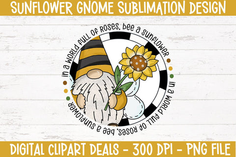 Sunflower Gnome Bumble Bee Gnomes for Fall Decor