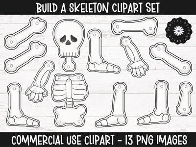 Whimsical Scarecrow Clipart Set - DIY Craft Project - Halloween Decor - 13 PNG Images - Instant Download Sublimation Digital Clipart Deals 