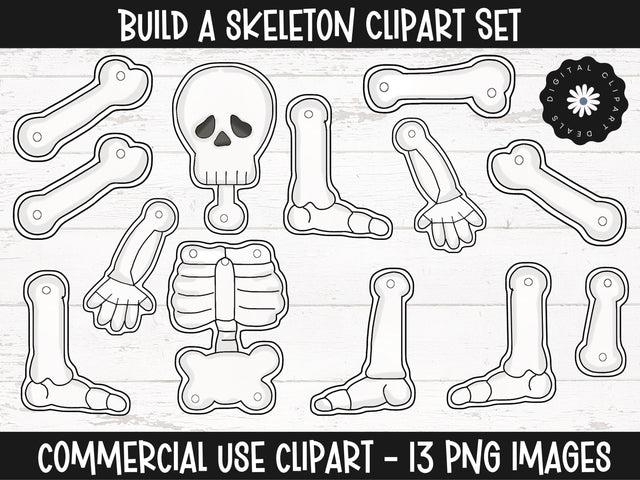 Whimsical Scarecrow Clipart Set - DIY Craft Project - Halloween Decor - 13 PNG Images - Instant Download Sublimation Digital Clipart Deals 