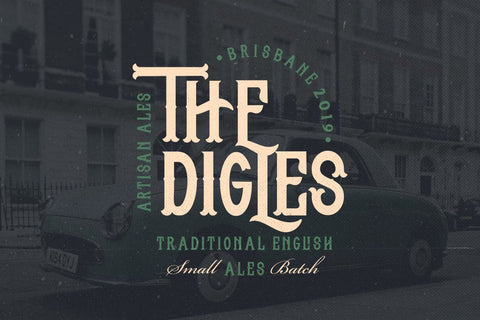 Whisholder Vintage Retro Typeface Font Creatype Studio 