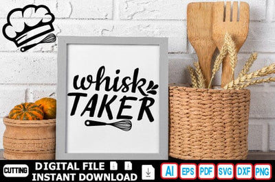 Whisk Taker SVG Craftlabsvg24 