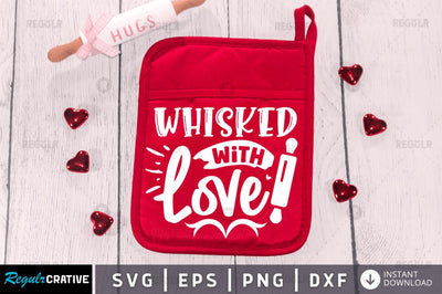Whisked with love SVG SVG Regulrcrative 