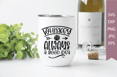 whiskey is always a good idea SVG md faruk hossain 