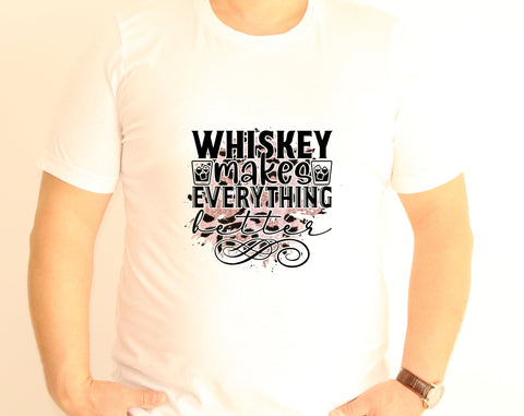 Whiskey Sublimation Designs Bundle, 6 Whiskey Quotes PNG Files, Beards And Whiskey Make Me Frisky PNG, Whiskey Is Always A Good Idea PNG Sublimation HappyDesignStudio 